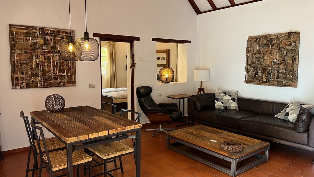 Appartement La Gomera Tosca 2 Wohnzimmer Valle Gran Rey